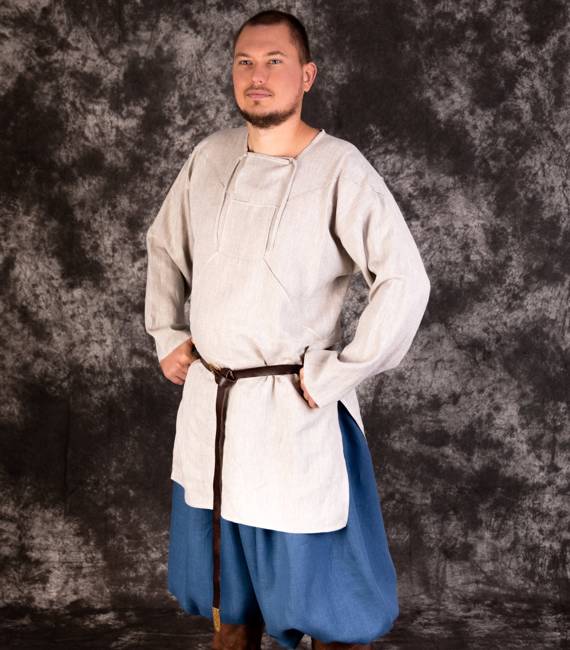 Linen shirt from Viborg | Middle Ages \ Men's outfits \ Linen clothes ...