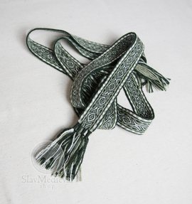 100% wool handwoven belt in selected color