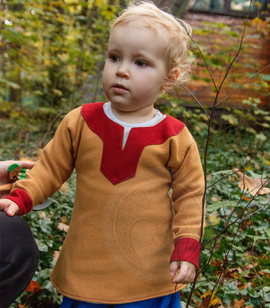 Birka wool tunic for children